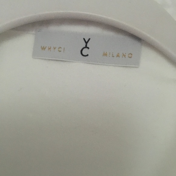 WHYCI Milano White Blouse - Size 44 (Med) - Picture 2 of 4
